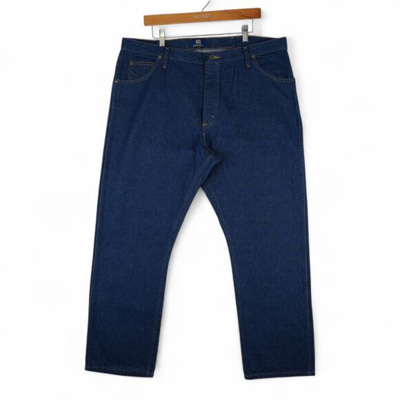 Wrangler Jeans Mens 40x30 Blue 47MWZ Premium Performance Cowboy Cut Regular Fit - Picture 3 of 12